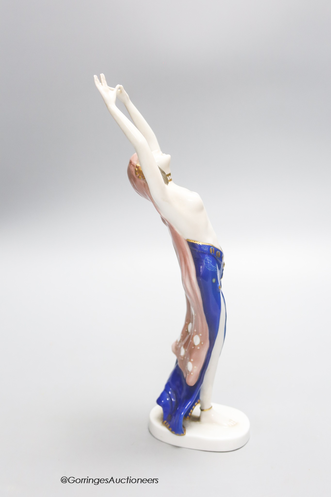 A Rosenthal Art Deco figure of a dancer, height 26cm